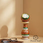Hand painted Marble Pillar Clock | Makrana Marble