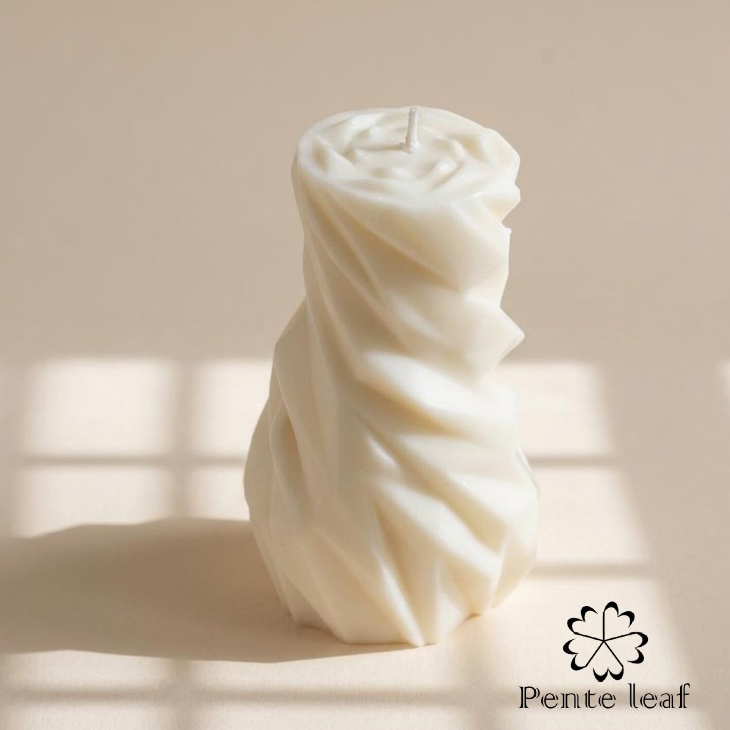 Firangi Pani Rocky Pillar Candle | Premium Handmade Candles