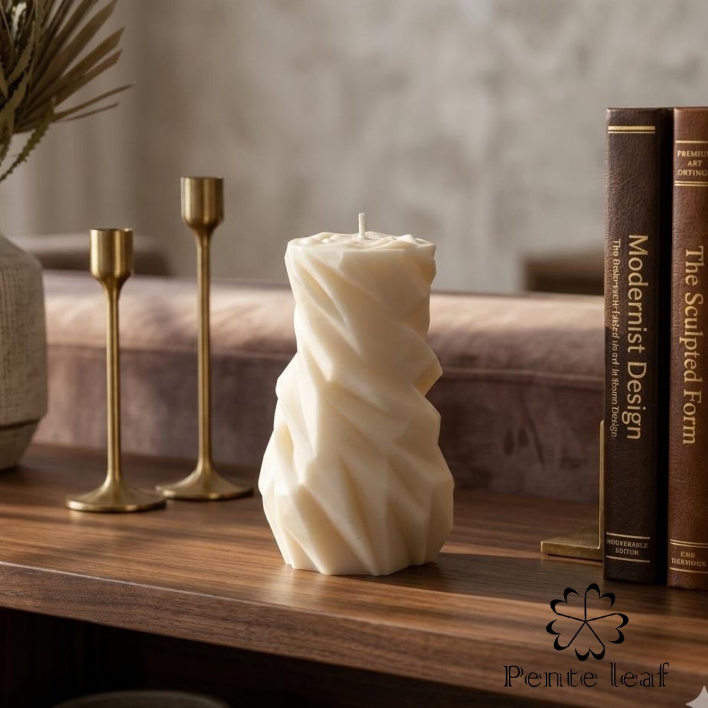 Fruit Punch Rocky Pillar Candle | Premium Handmade Candles