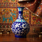 The Royal Indigo : Jaipur Blue Pottery Surahi | GI Tag Handicrafts