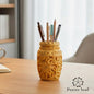 The Mini Floret : Wooden Pen Stand | Wooden Handicraft