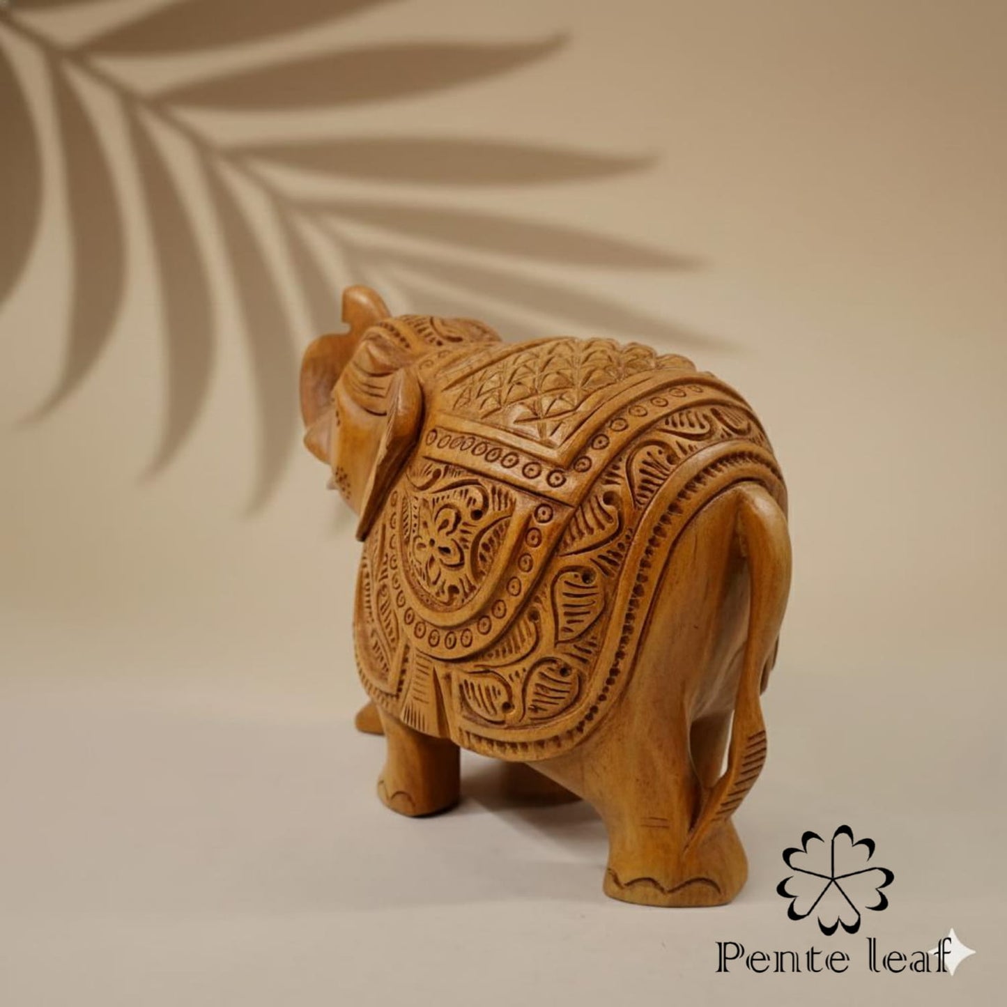 The Rajasi : Hand-carved Elephant | Wooden Handicraft