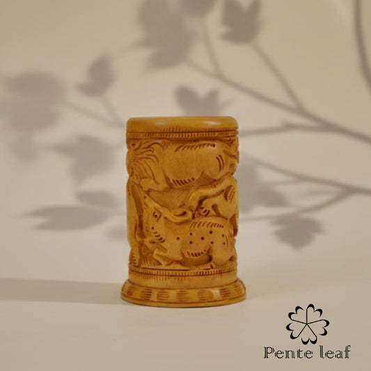 The Aranya : Wooden Pen Stand | Wooden Handicraft