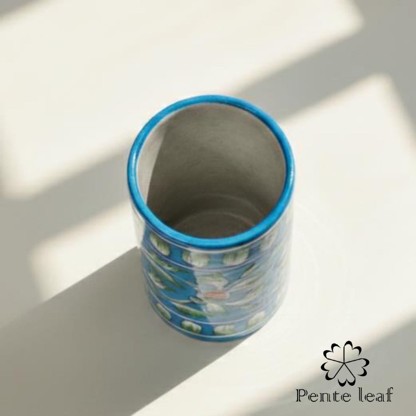 The Azure : Jaipur Blue Pottery Pen Stand | GI Tag Handicrafts