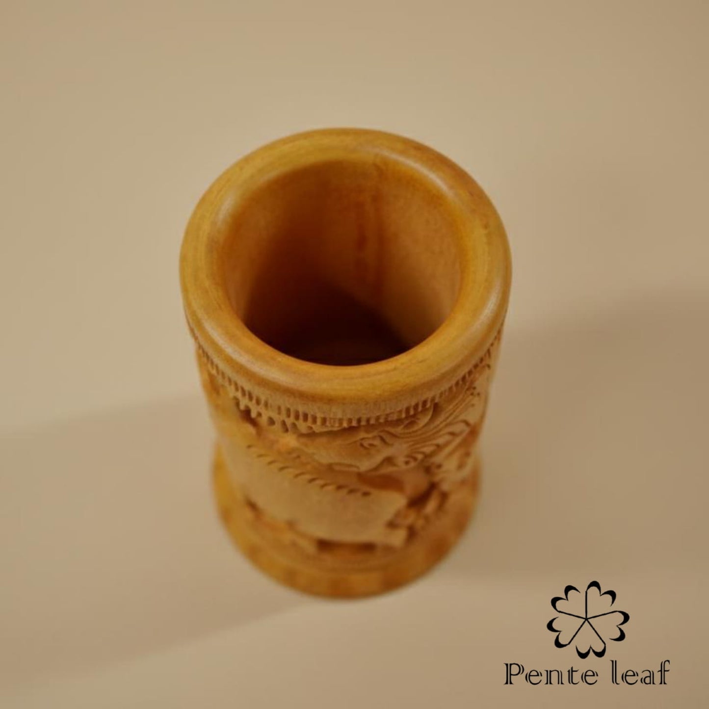 The Aranya : Wooden Pen Stand | Wooden Handicraft