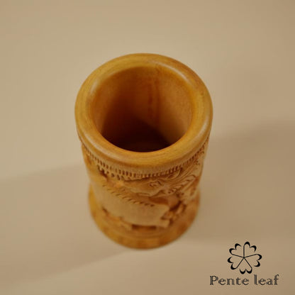 The Aranya : Wooden Pen Stand | Wooden Handicraft