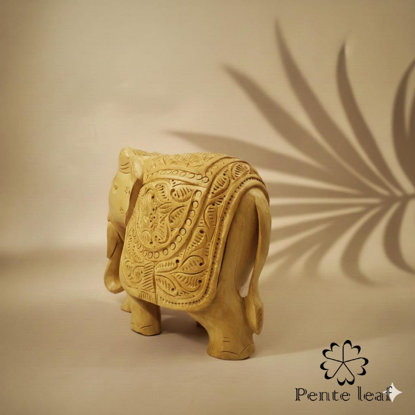 The Gaja : Hand-carved Elephant | Wooden Handicraft