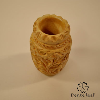 The Mini Floret : Wooden Pen Stand | Wooden Handicraft