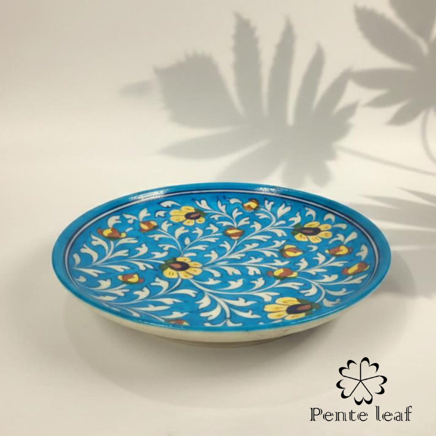 The Basant & Bahar : Jaipur Blue Pottery Plate Combo | GI Tag Handicrafts