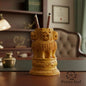 The Dharma : Wooden Pen Stand | Wooden Handicraft