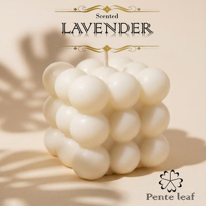 Lavender Bubble Candle | Premium Handmade Candles