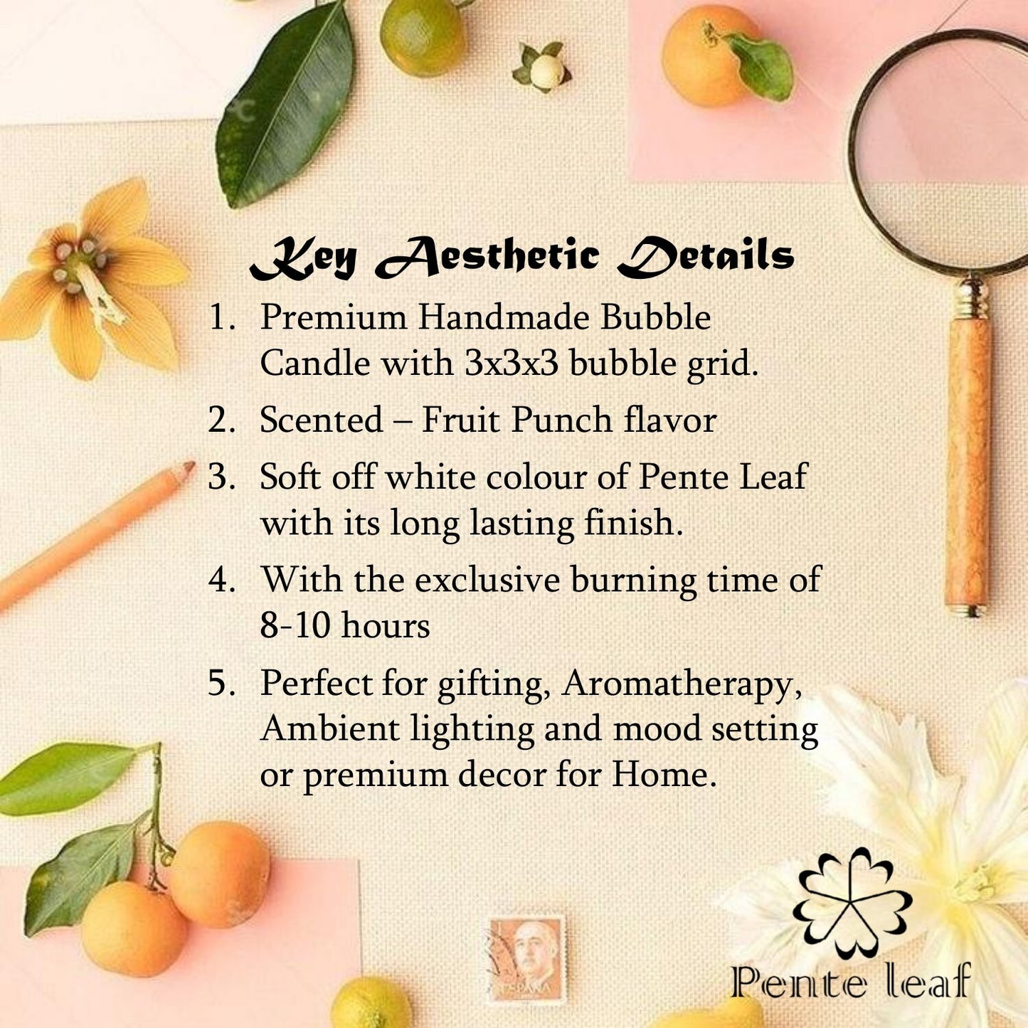Fruit Punch Bubble Candle | Premium Handmade Candles